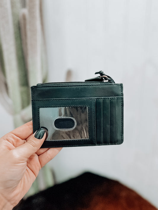 Tres Vacas Hand Tooled Credit Card Holder