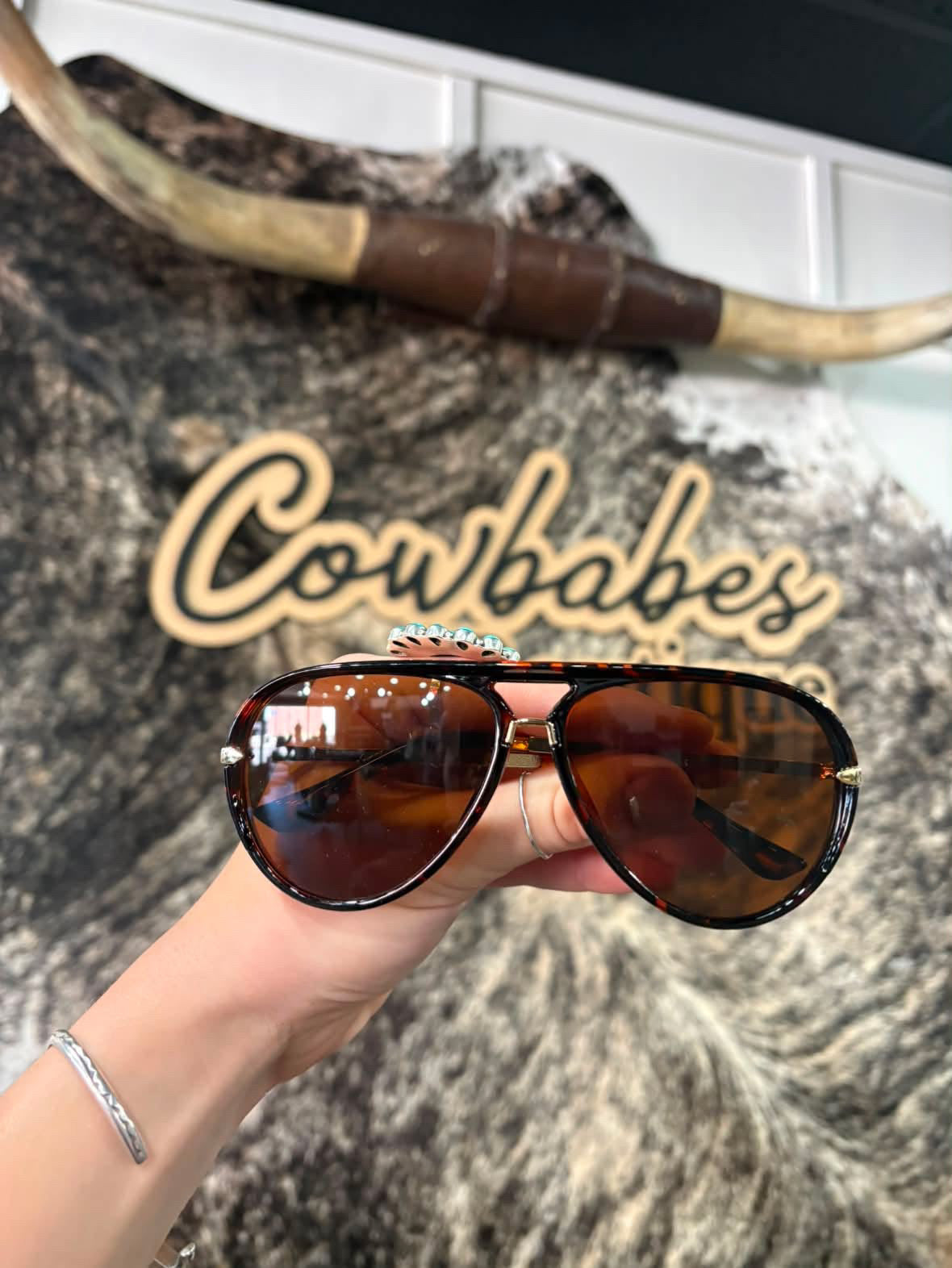 Oversized Retro Frame Sunglasses