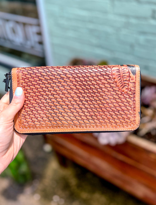 Brown Zica Wallet