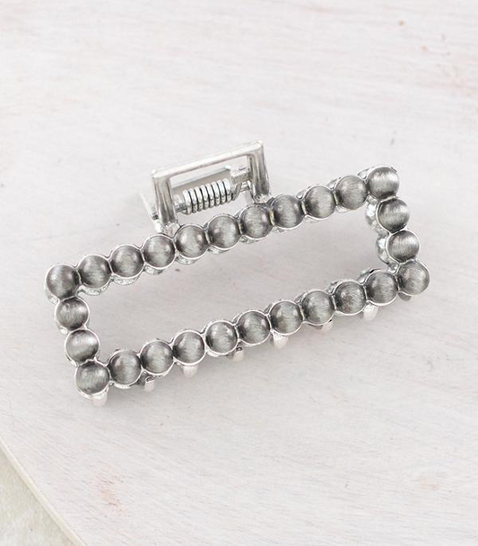 Navajo Pearl Claw Clip