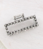 Navajo Pearl Claw Clip