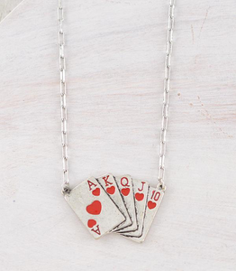 Deck Of Cards Necklace