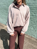 Kallie Sweatshirt *Taupe