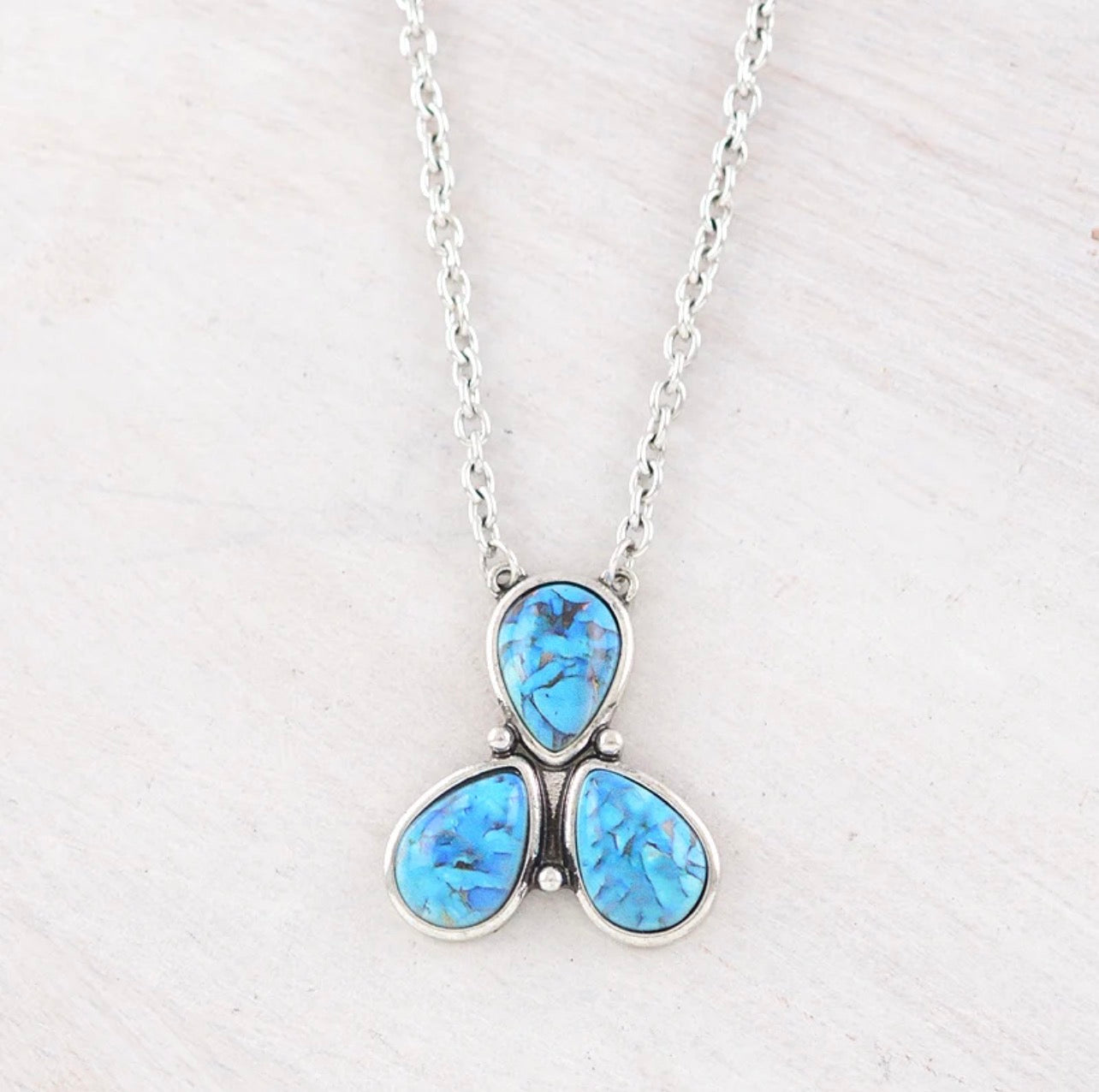 3 Stone Necklace