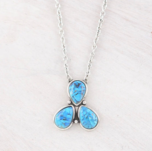 3 Stone Necklace