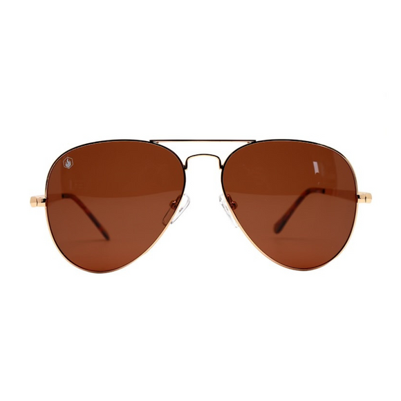 Tex in Brown American Bonfire Sunglasses