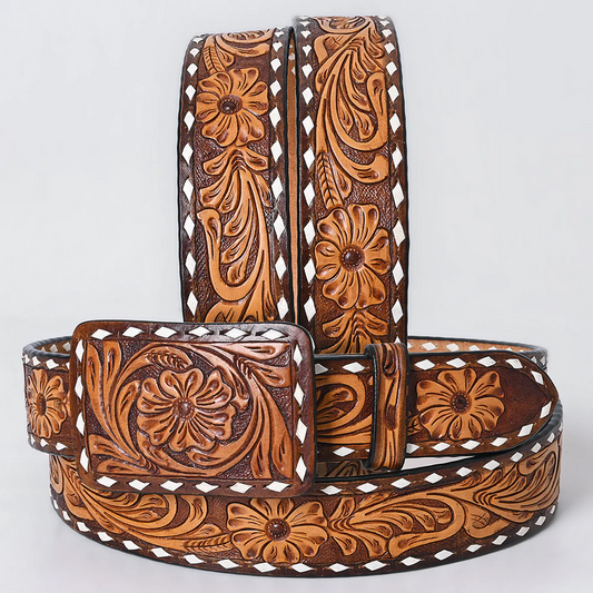 Classic Brown Leather Belt