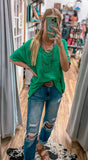 The Ava Top *Kelly Green