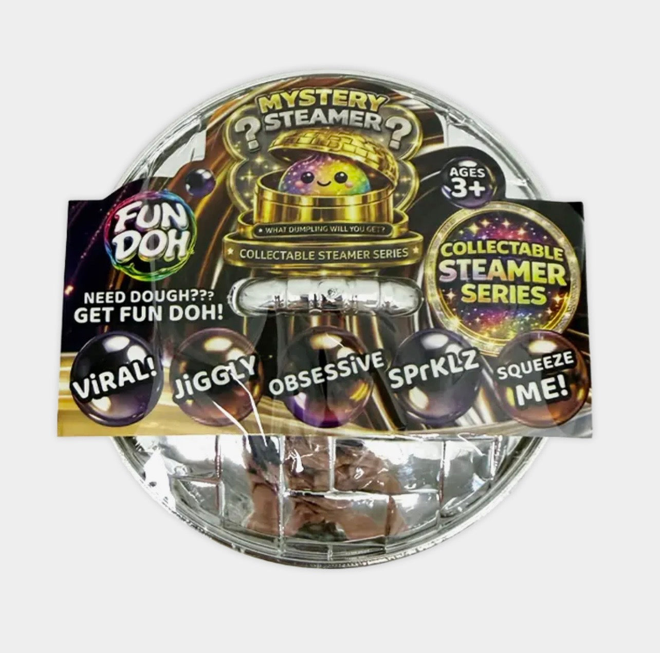 Fun Doh Mystery Dumpling Squishy Ultra Rare Collection