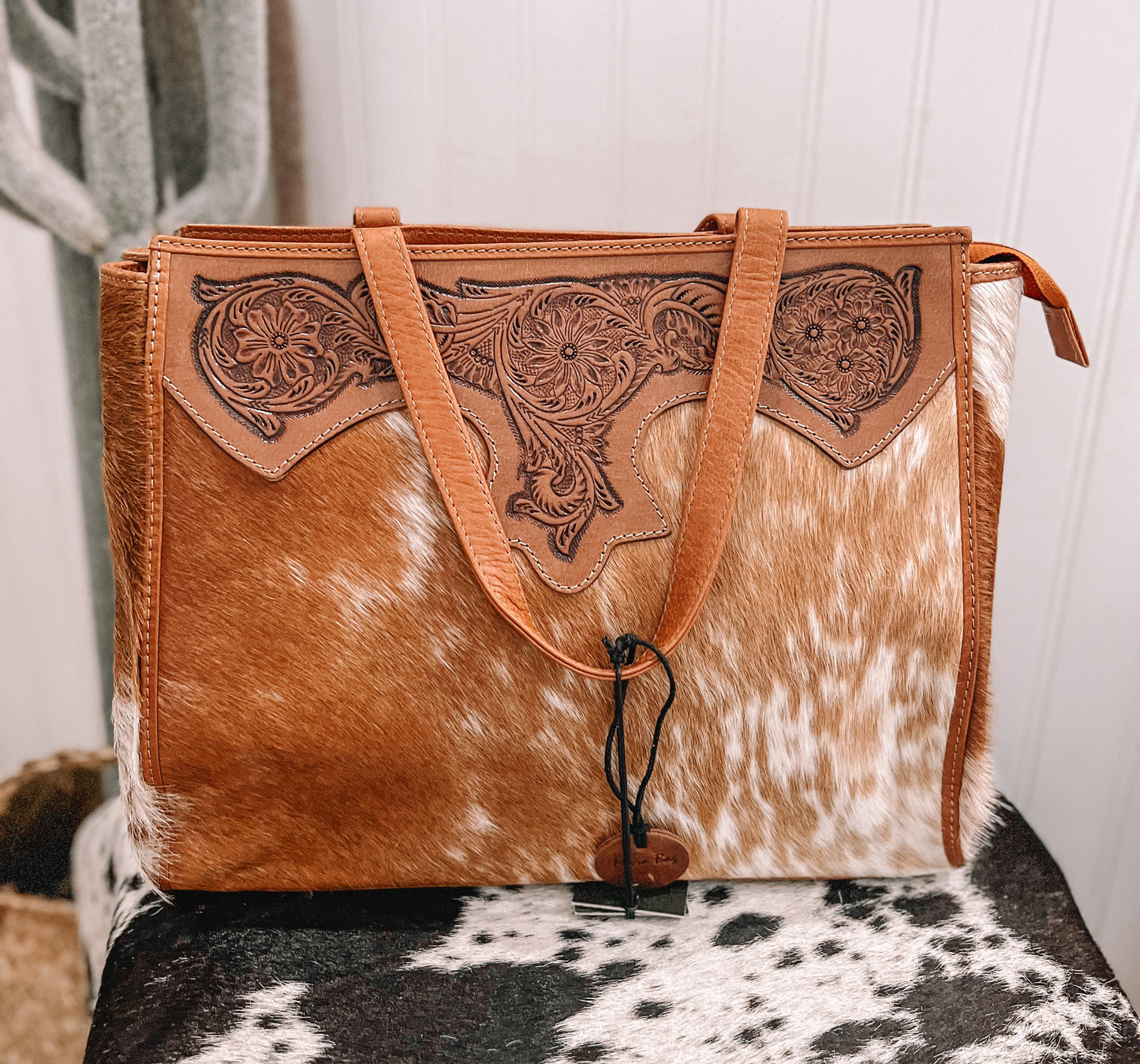 Sagebrush Bluff Hand-tooled Purse