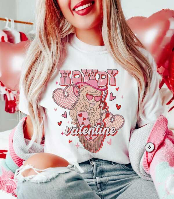 Howdy Valentine Graphic Tee