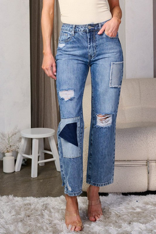 Jackie Patchwork Jeans