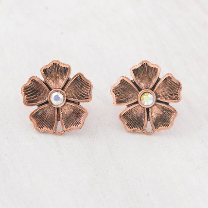 Flower Post Earrings