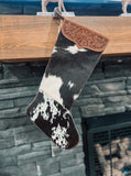 Cowhide & Tooled Stocking