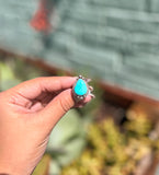 Dave Skeets Authentic Turquoise Ring *Size 5.5