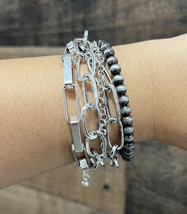 Layered Chain Bracelet