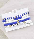 Game Day Beaded Bracelet Set 5PC