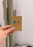 Lone Mountain Turquoise Earrings