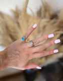 Sleeping Beauty Turquoise Ring *Size 5.5
