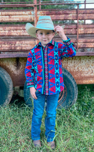 Kids Buckaroo Button Up