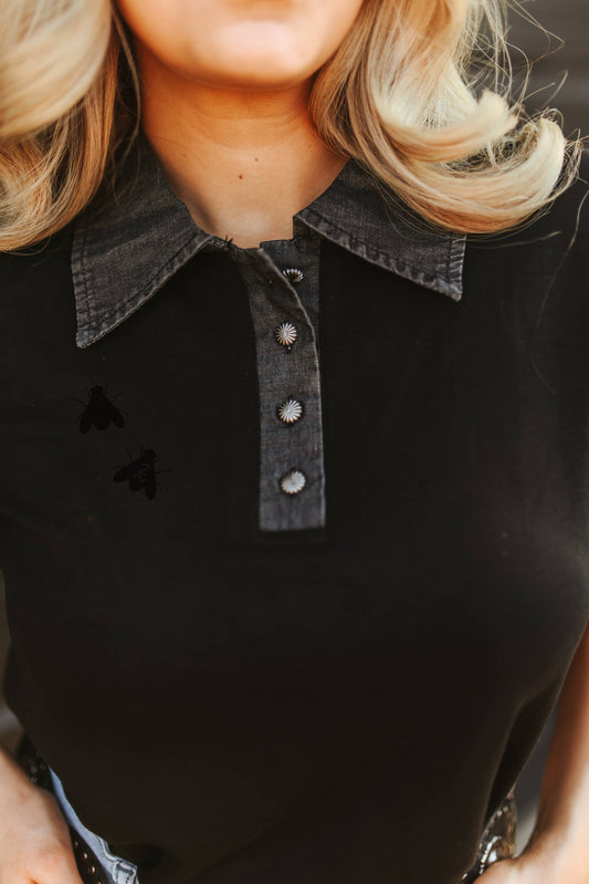 Brockton Top *Black