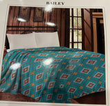 Bailey King Throw Blanket