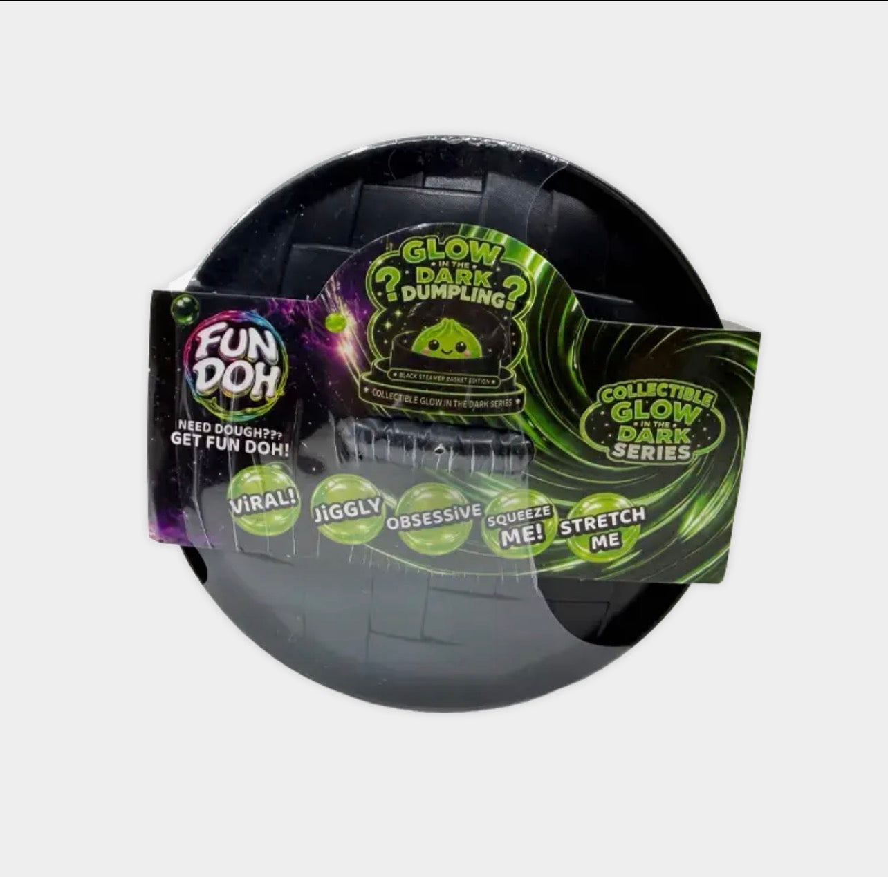 Glow In The Dark Mystery Dumpling *Black