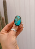 Kingman Turquoise Oval Ring