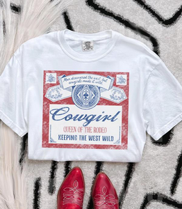 Cowgirl Comfort Colors Graphic Tee