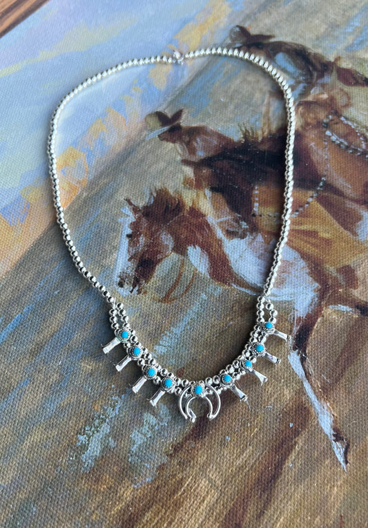 Baby Squash Blossom Necklace