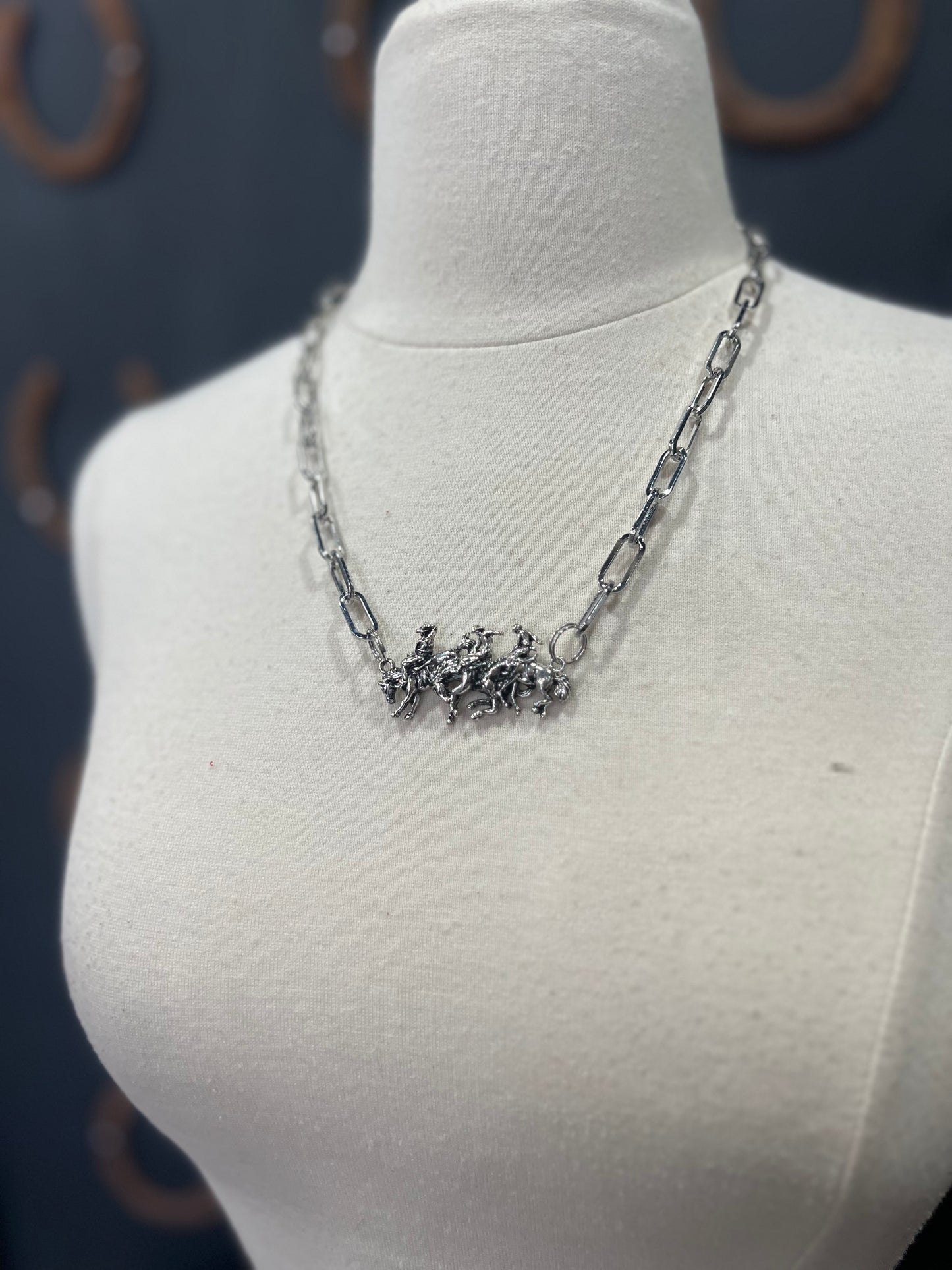 The Bronc Rider Necklace