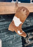 Cowhide Boot Stocking