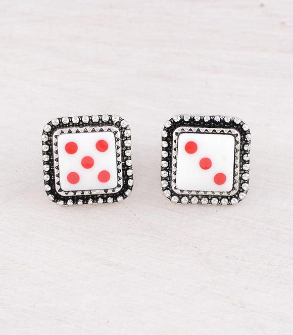 Dice Earrings