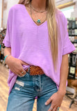 The Hayden Top *Lavender