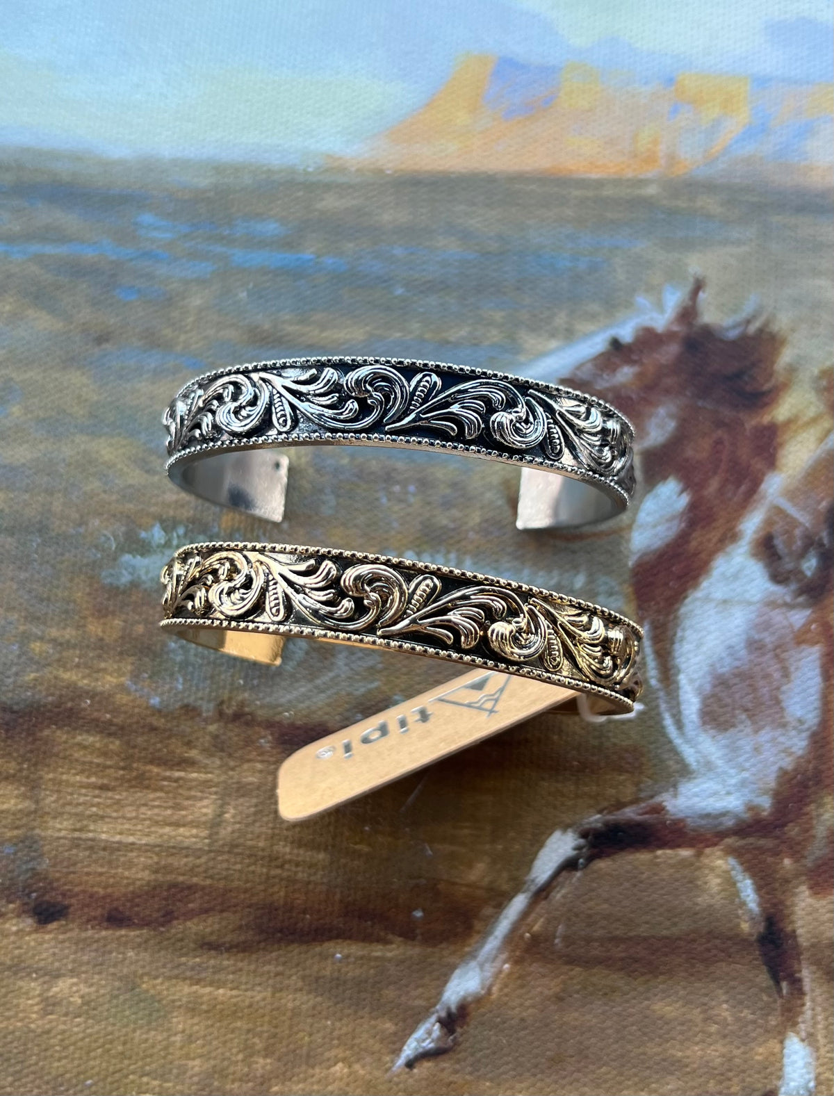 Tooled Bracelet Cuff