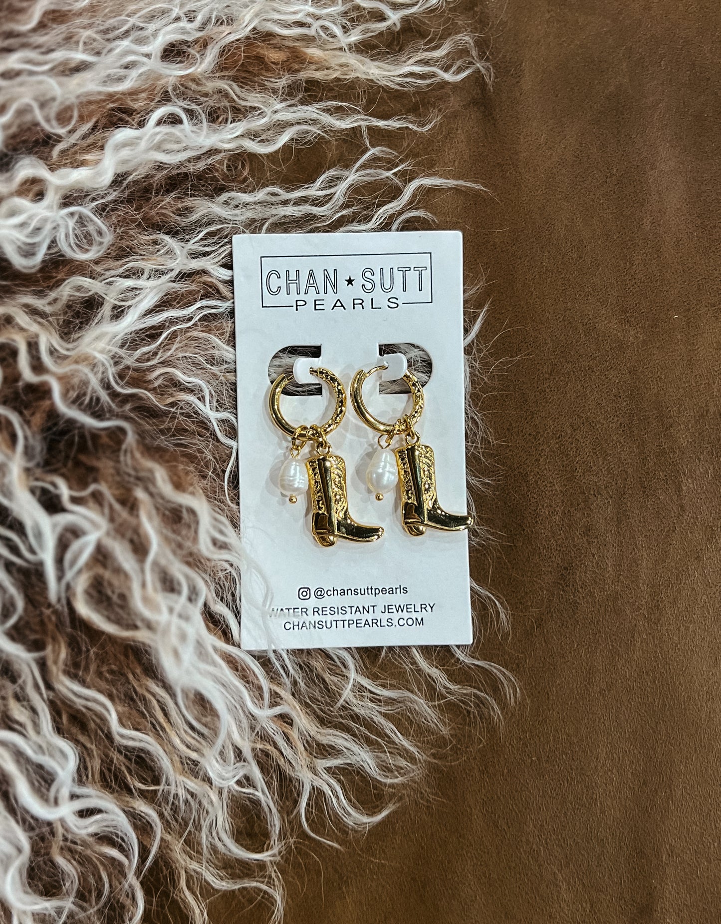 Cowgirl Boot Earrings