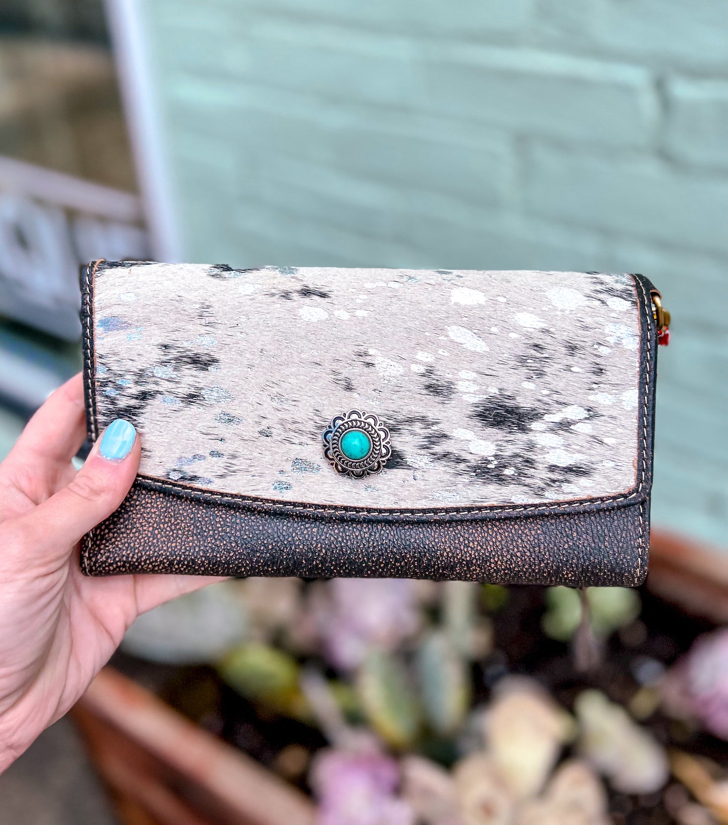 Angelstone Wallet in Black & White