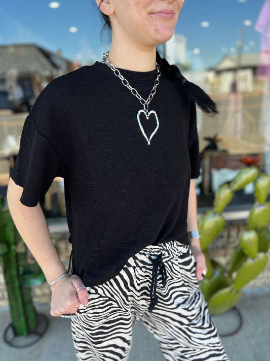 The Sadie Top * Black