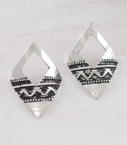 Aztec Diamond Earrings