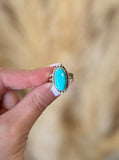 Kingman Turquoise Ring Size 6
