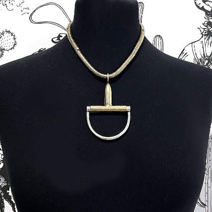 Large Horse Bit Necklace