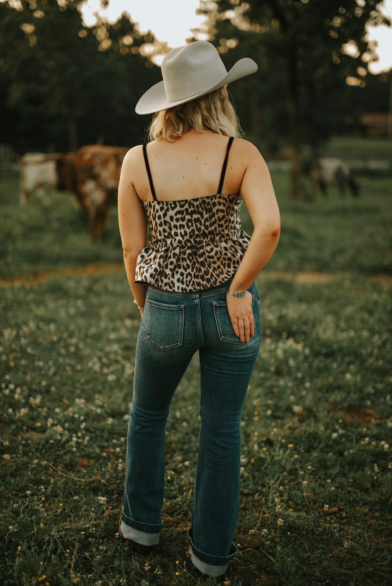 The Myrah Leopard Top