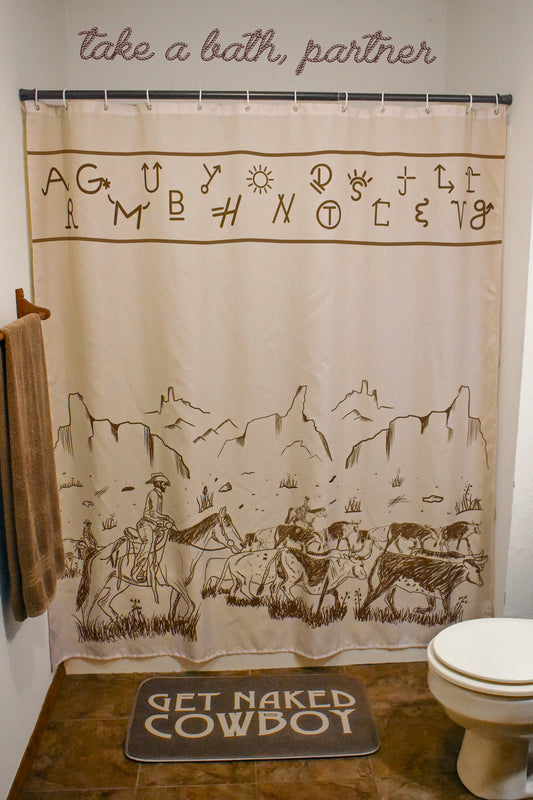 Cattle Drive Curtain Set