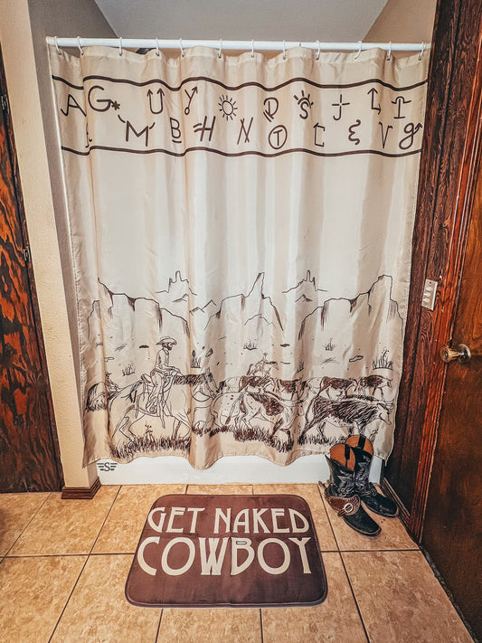 Cattle Drive Curtain Set
