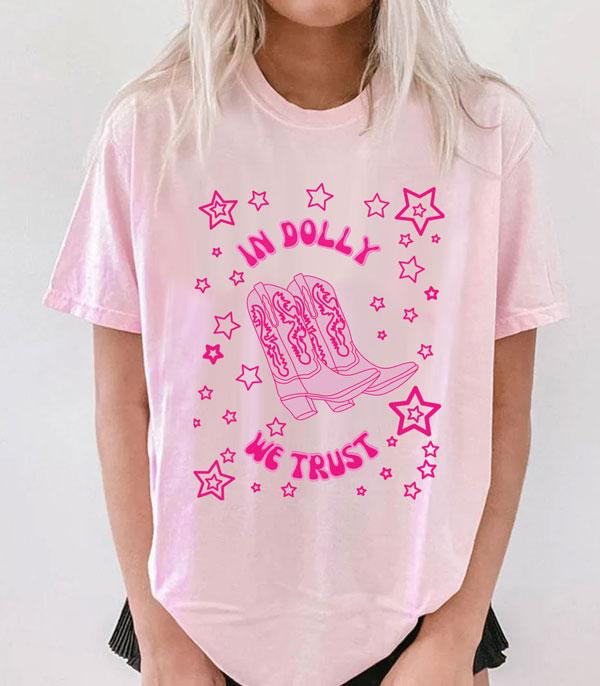 In Dolly We Trust Graphic Tee