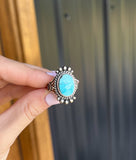 Golden Hills Turquoise Ring *Size 7