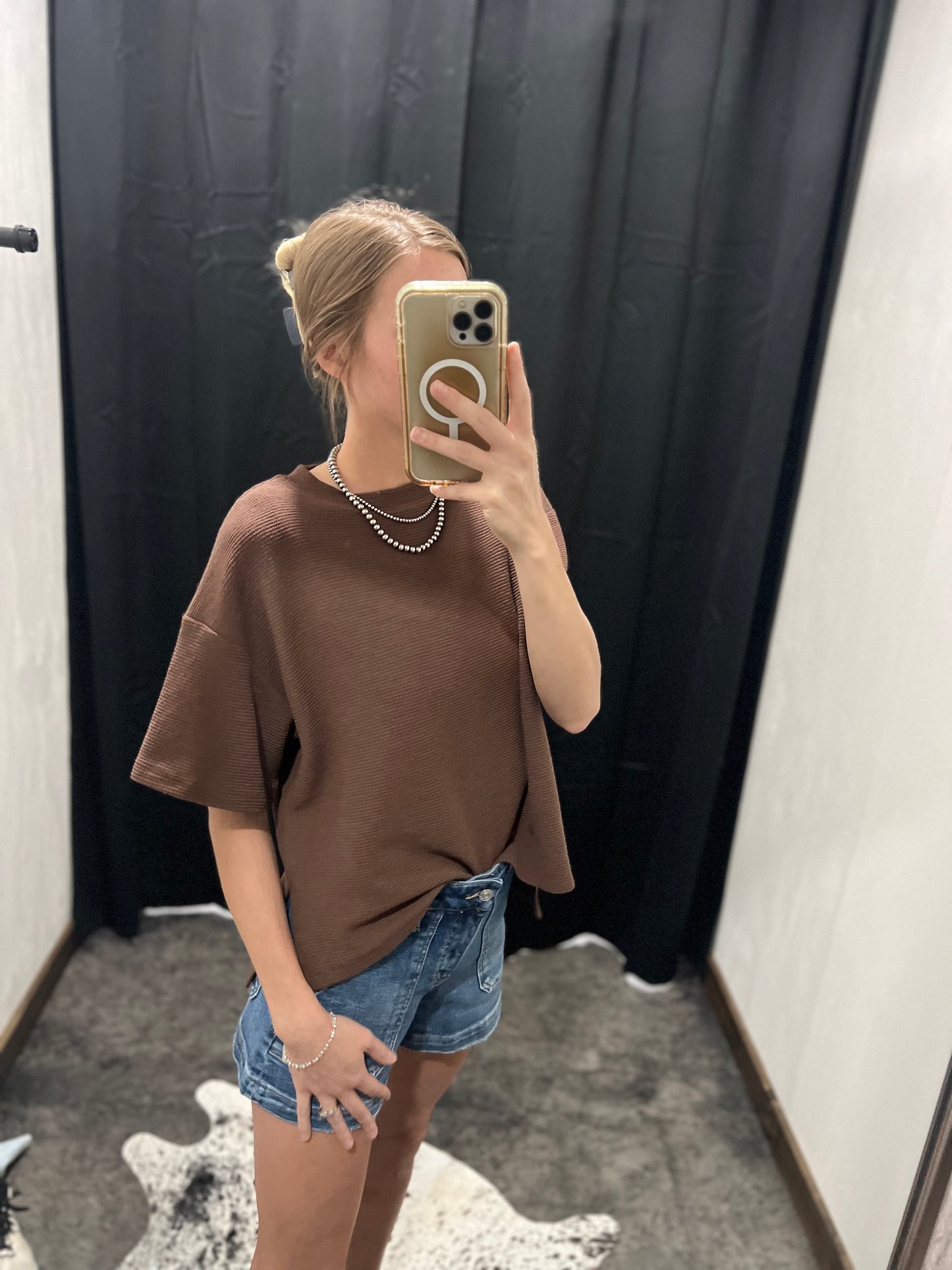 The Sadie Top *Brown