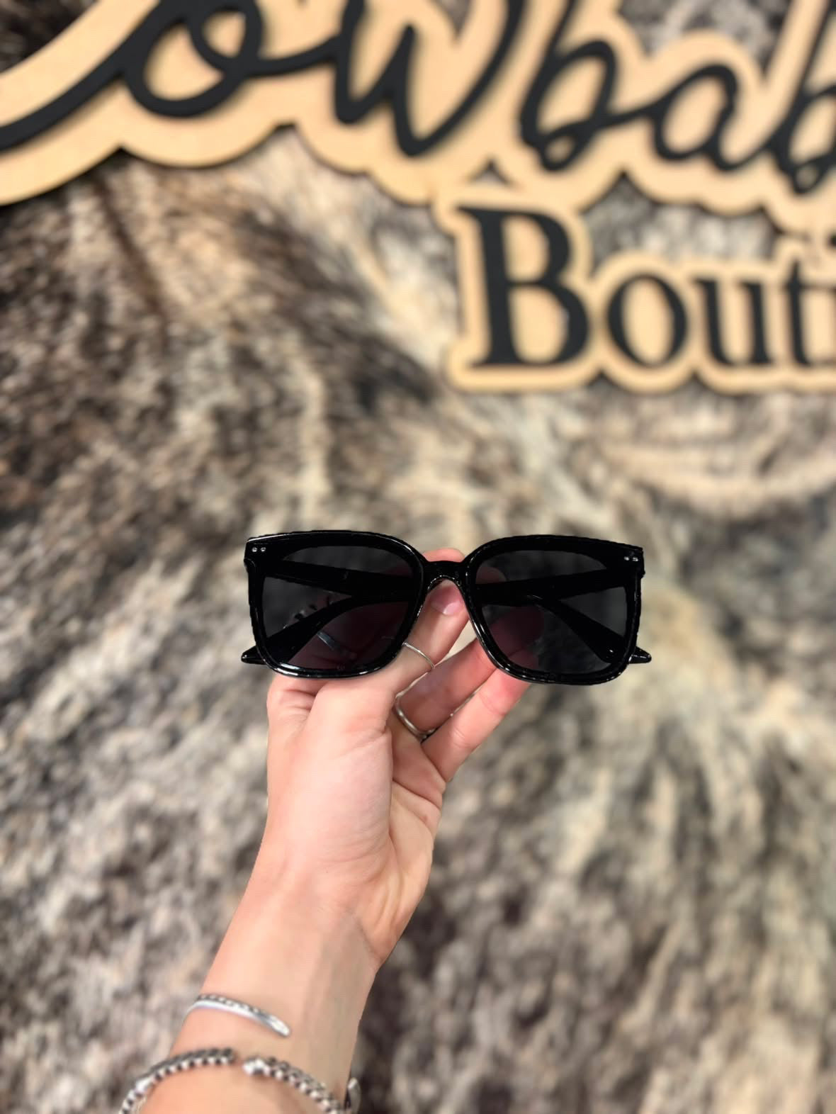 Square Cateye Sunglasses