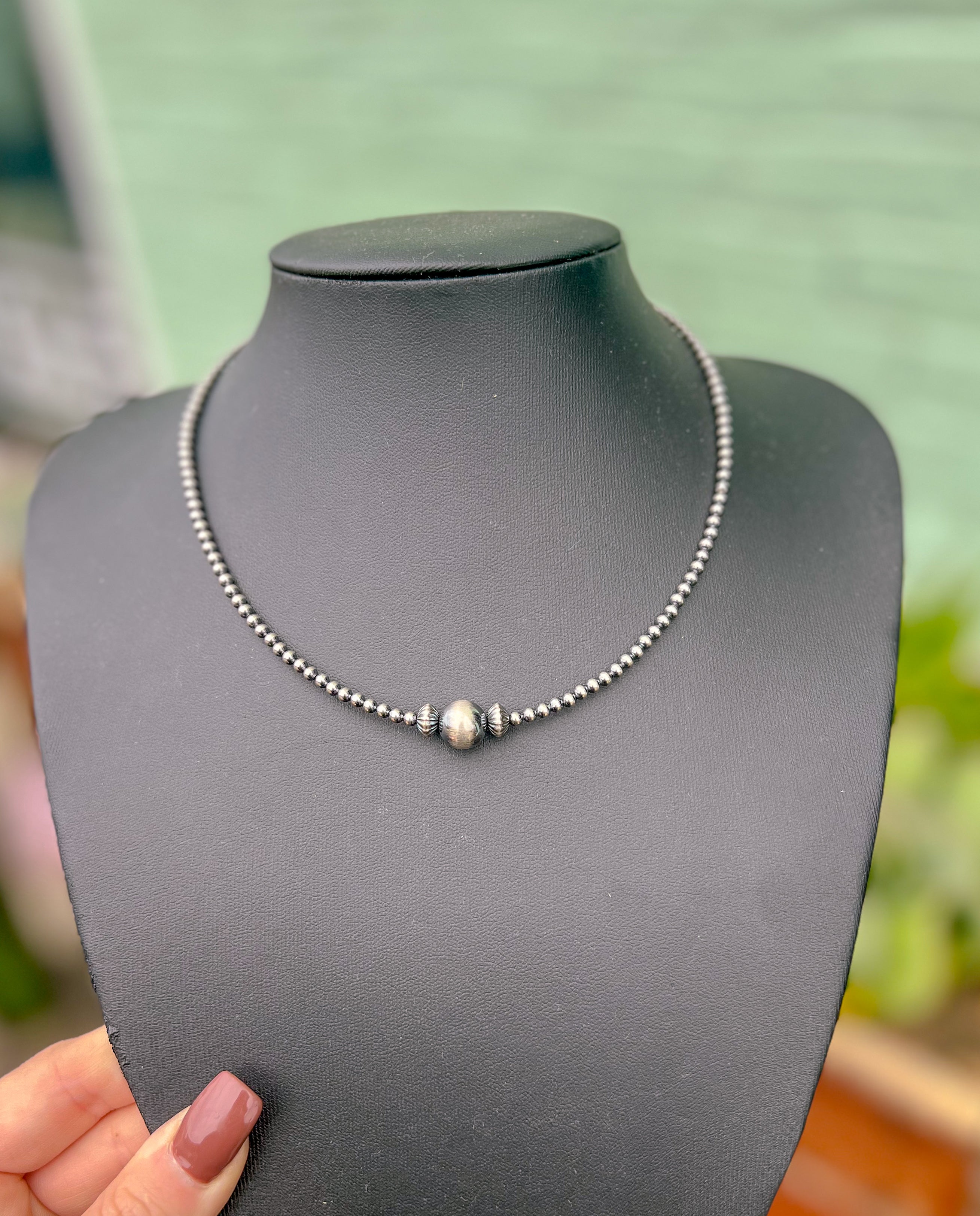 14” 3mm Sterling Silver Pearls – Cowbabes Designs