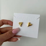 Heart Studs